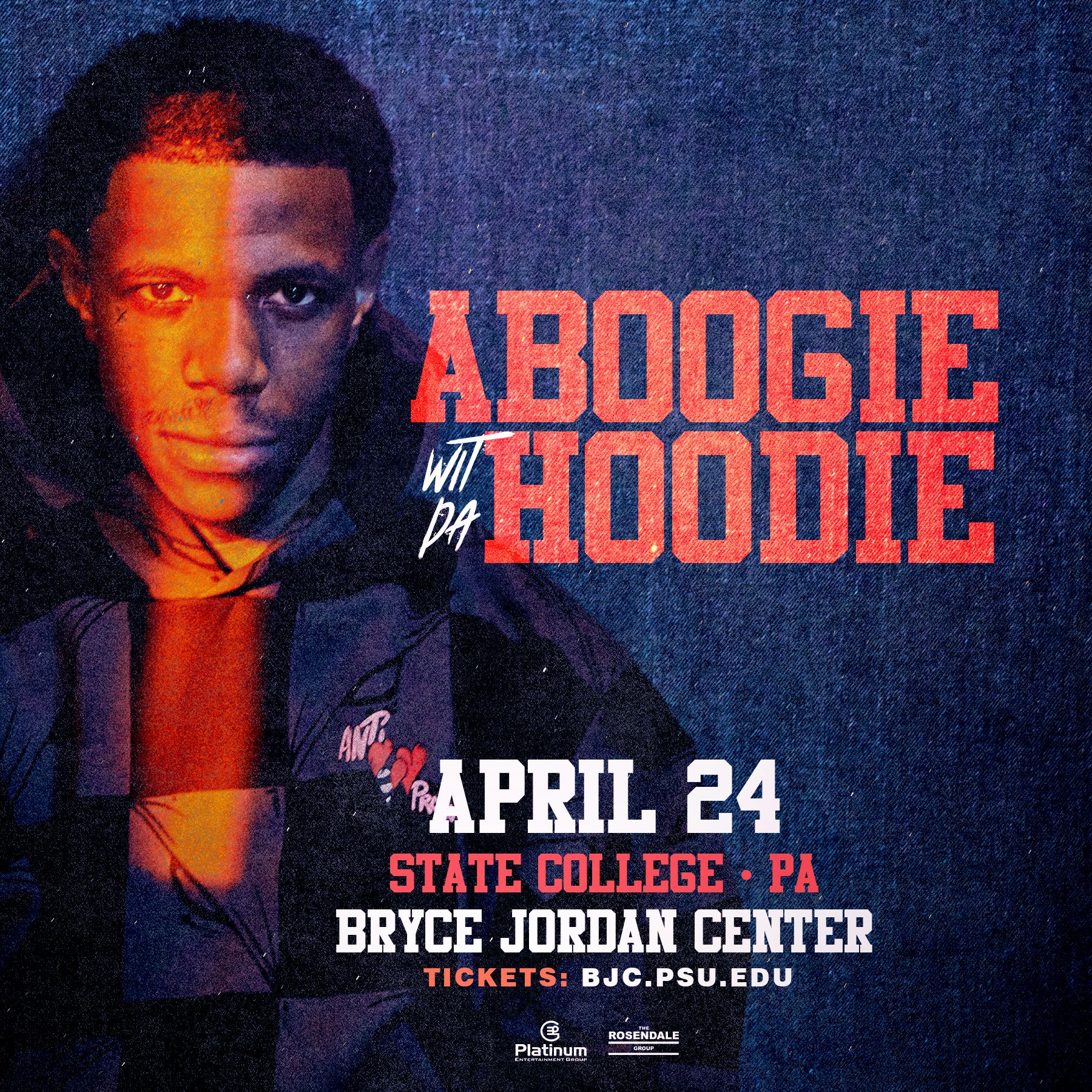 A BOOGIE WIT DA HOODIE – STATE COLLEGE, PA